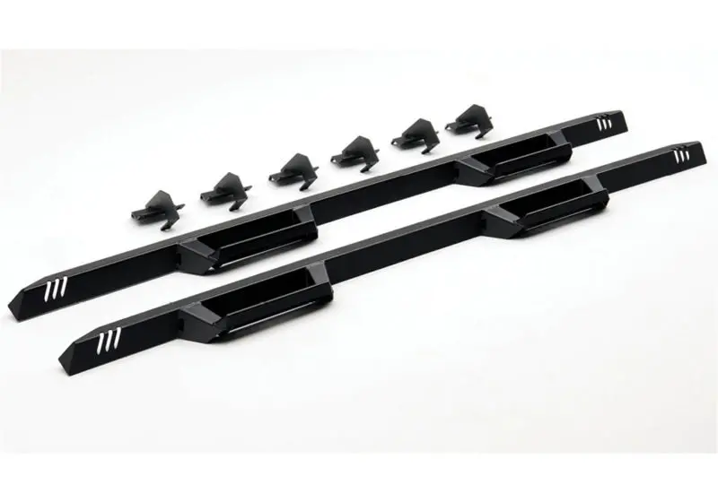 N-Fab Epyx Cab-Length Side Steps For 2019 Dodge Ram 1500 Crew Cab – Textured Black 1