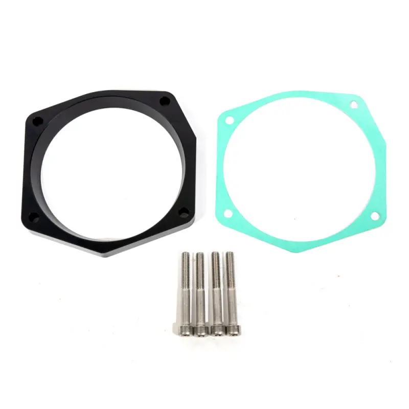 Vmp Performance Predator 105Mm Throttle Body Adapter Plate Kit - Black Anodized 1