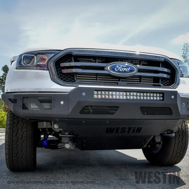 Westin Outlaw/Pro-Mod Skid Plate For 2019–2022 Ford Ranger – Textured Black 1