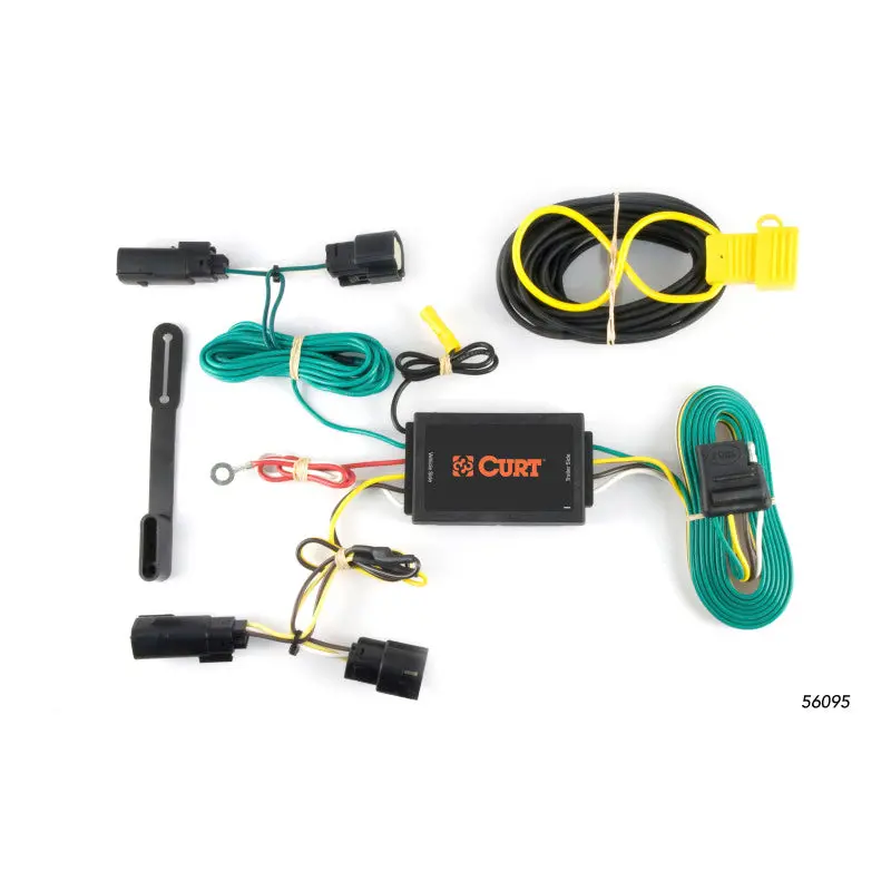 Curt 10-19 Lincoln Mkt Custom Wiring Harness (4-Way Flat Output) 1