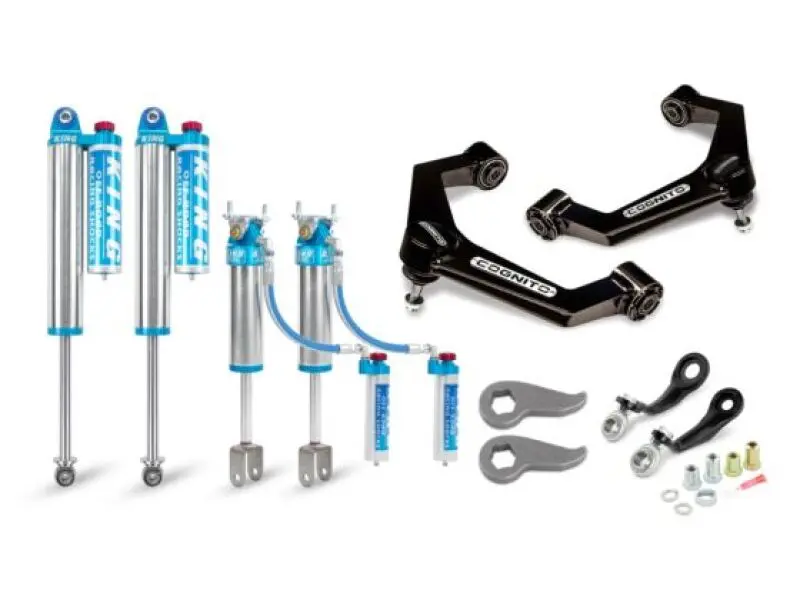 Cognito Elite 3-Inch Leveling Kit With King 2.5 Remote Reservoir Shocks – For 2020–2024 Chevy/Gmc Silverado/Sierra 2500/3500 Hd (2Wd/4Wd) 1