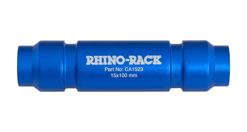 Rhino-Rack Thru-Axle Insert – 15Mm Diameter × 100Mm Length, Compatible With Roof Rack Systems 1