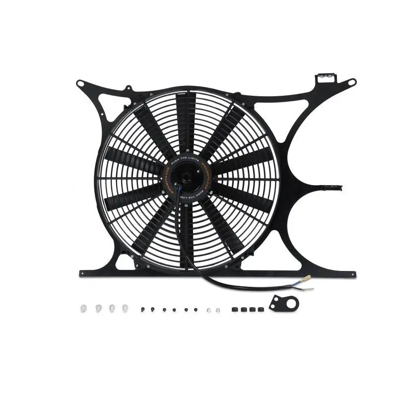 Mishimoto Aluminum Electric Fan Shroud Kit With Controller For 1992–1999 Bmw E36 (Includes Npt Fitting & Temperature Probe) 1