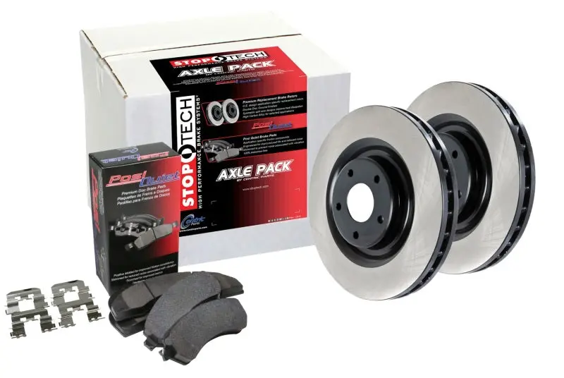 Centric Oe-Coated Brake Kit – Complete Front And Rear Replacement For All Four Wheels 1