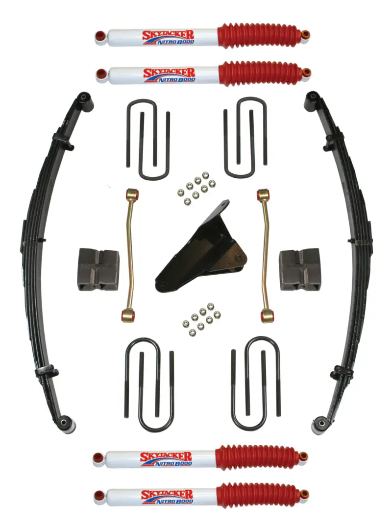 Skyjacker Suspension Lift Kit W/ Shock 2000-2004 Ford F-250 Super Duty 4 Wheel Drive 1