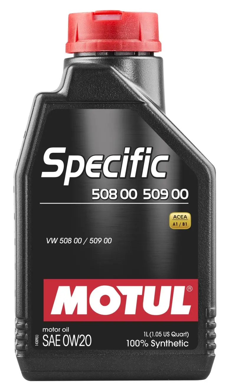 Motul Oem-Spec Synthetic Engine Oil 0W-20 – 1-Liter Bottle (Meets Vw 508 00 / 509 00 Standards) 1