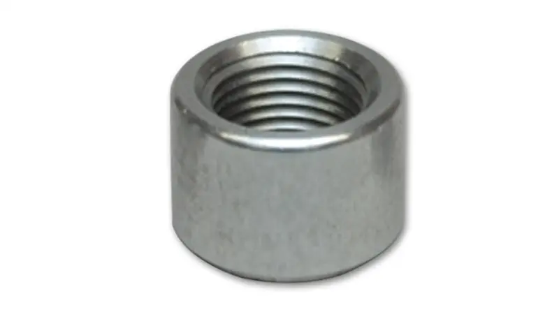 Vibrant 3/8" Npt Female Weld Bung – 1" Od Mild Steel Fitting For Exhaust Or Fabrication Use 1