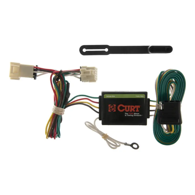 Curt Custom 4-Pin Flat Trailer Wiring Harness For 1997–2005 Pontiac Montana 1