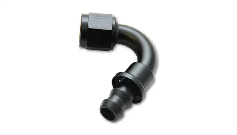 Vibrant Push-On 120° Elbow Hose Fitting For -6An Lines 1