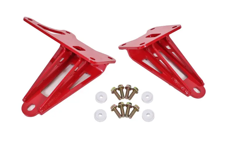 Bmr Red Motor Mount Brackets For 2011–2017 S197 Mustang 1