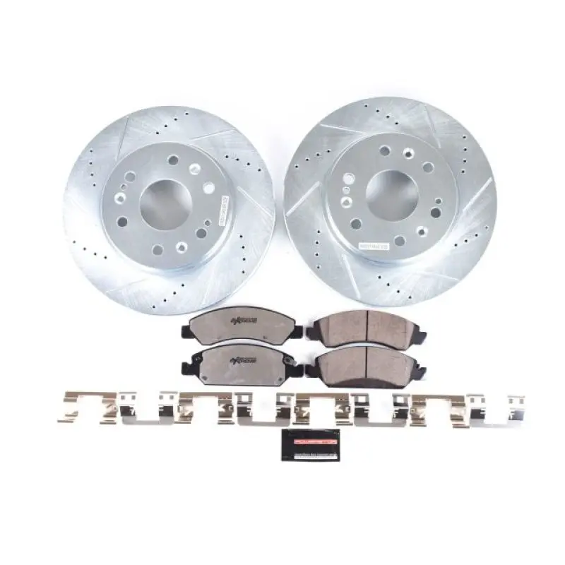 Power Stop Z36 Truck & Tow Brake Kit – Front Replacement For 2008–2019 Cadillac Escalade 1