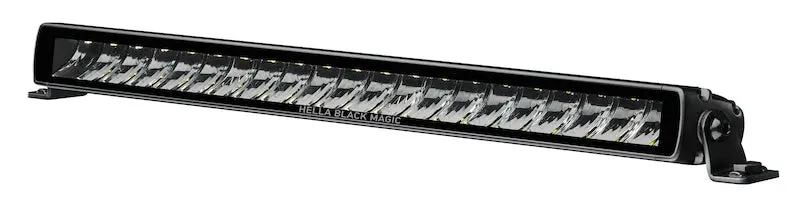 Hella Universal Black Magic 20-Inch Slim Led Light Bar – Driving Beam Pattern 1