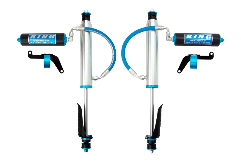 King 2.5-Inch Remote-Reservoir Front Shocks For 1997+ Nissan Patrol Y61 – 6-Inch Lift 1