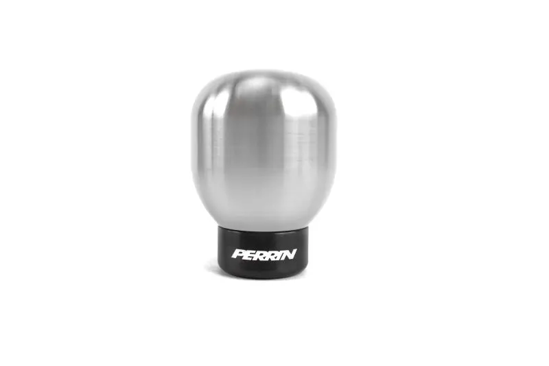 Perrin 2022 Brz/Gr86 Manual Brushed Barrel 1.85In Stainless Steel Shift Knob 1
