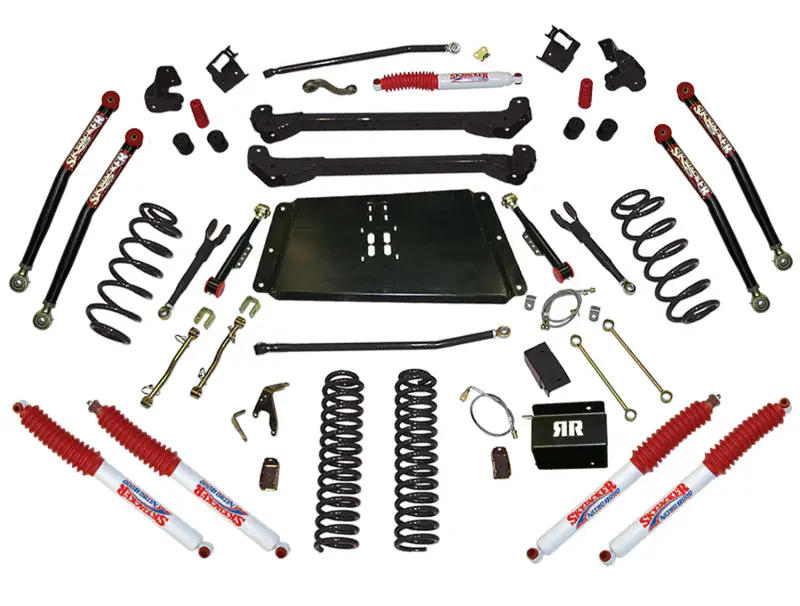 Skyjacker Suspension Lift Kit W/ Shock 1997-2006 Jeep Wrangler (Tj) 1