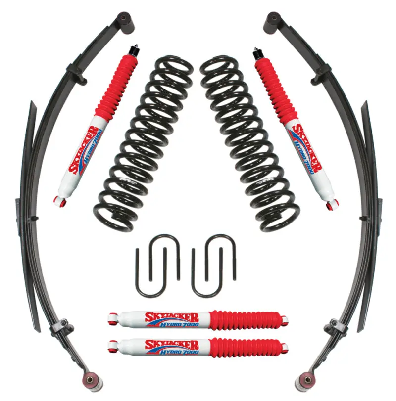 Skyjacker 3"Sys,84-01 Xj,8.25,4Hydros 1
