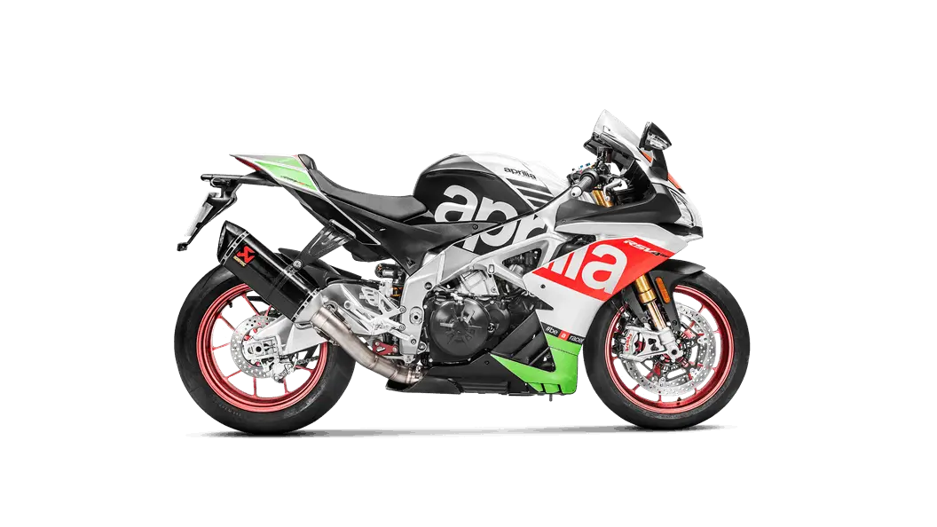 Akrapovic Carbon Slip-On Exhaust For 2017-20 Aprilia Rsv4 / Tuono V4 1