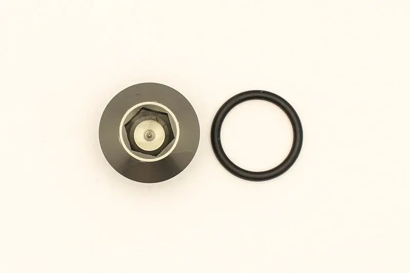 Deatschwerks 8An Orb Male Plug – Low-Profile Hex/Allen Style With Integrated O-Ring 1
